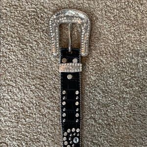 Rhinestone Show Belt